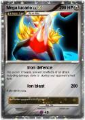 Mega lucario