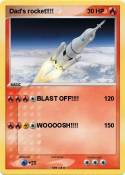 Dad's rocket!!!