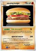 missing burger