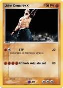 John Cena niv.X