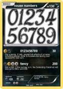 house numbers