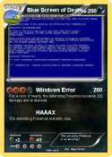 Blue Screen of