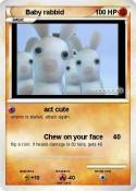 Baby rabbid
