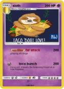 sloth