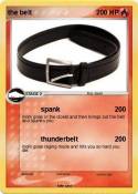 the belt