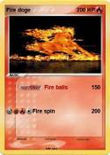 Fire doge