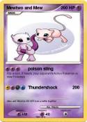 Mewtwo and Mew