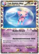 Cute Bubble Mew
