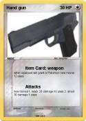 Hand gun