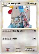 Chicken plush