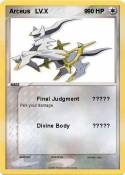 Arceus LV.X