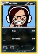 Fire blast