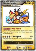 Pikachu Family