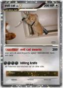 evil cat