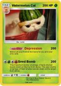 Watermelon Cat