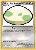 Trainer: Egg