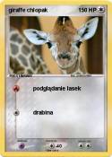 giraffe chlopak
