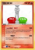 YES OR NO