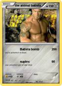the animal