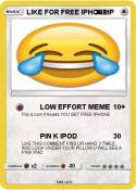 LIKE FOR FREE