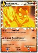 molten man