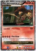 Fire Spinosauru