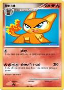 fire cat