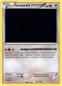 Arceus EX 77777