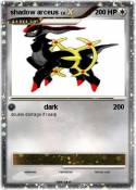 shadow arceus