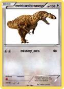 metricanthosaur