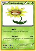 Cloudy sunflowe