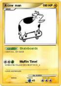 A cow man