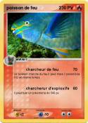 poisson de feu