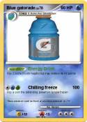 Blue gatorade
