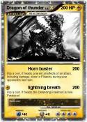 Dragon of thund