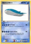 Wailord NIV X 3