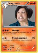 Angry mom