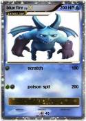 blue fire