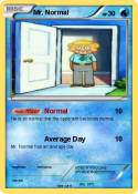 Mr. Normal