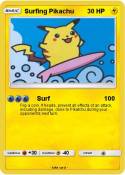 Surfing Pikachu