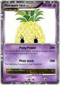 Pineapple face