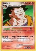 GOKU X