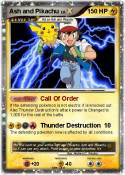 Ash and Pikachu