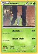 foot lettuce