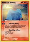 Eriks 10th