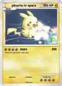 pikachu in spac