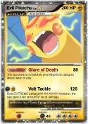 Evil Pikachu