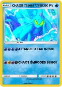 CHAOS 765667771