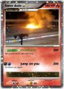 flame dude