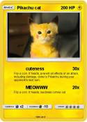 Pikachu cat